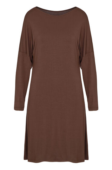 Hunkemöller Nightshirt Jersey Essential Bruin, foto 3