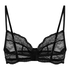 Soutien-gorge non-rembourr&eacute; &agrave; armatures Isabelle, Noir