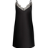 Slipdress Lace, Zwart