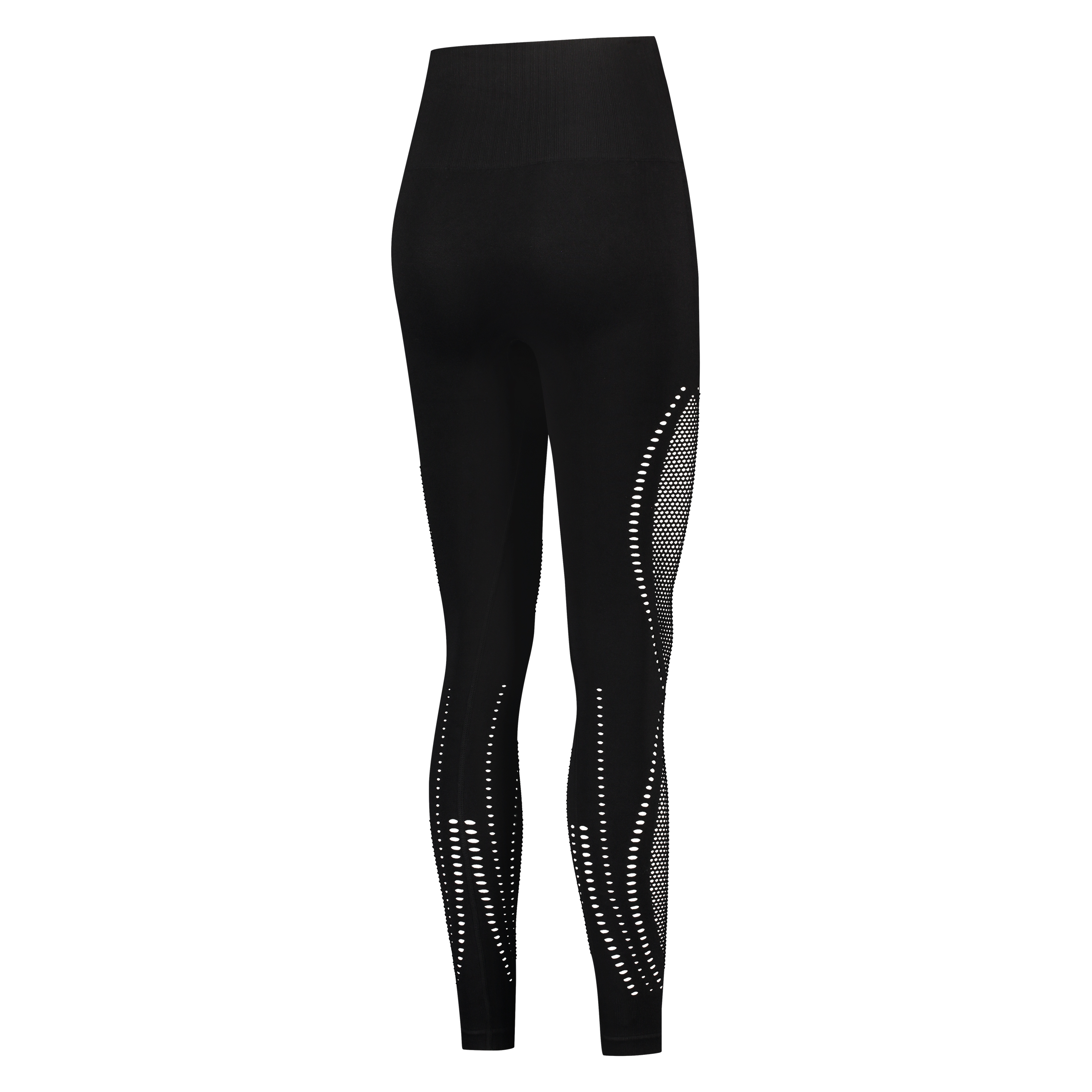 HKMX High waist naadloze sportlegging Comfort, Zwart, main