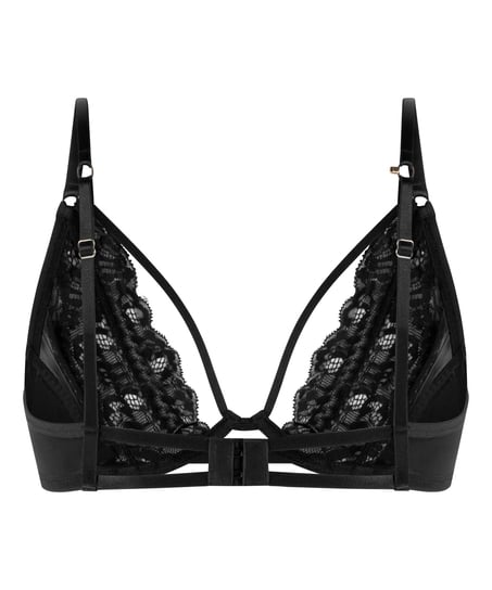 Niet-voorgevormde beugel bh Cinnamon, Zwart