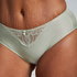 Slip taille haute Sophie, Vert