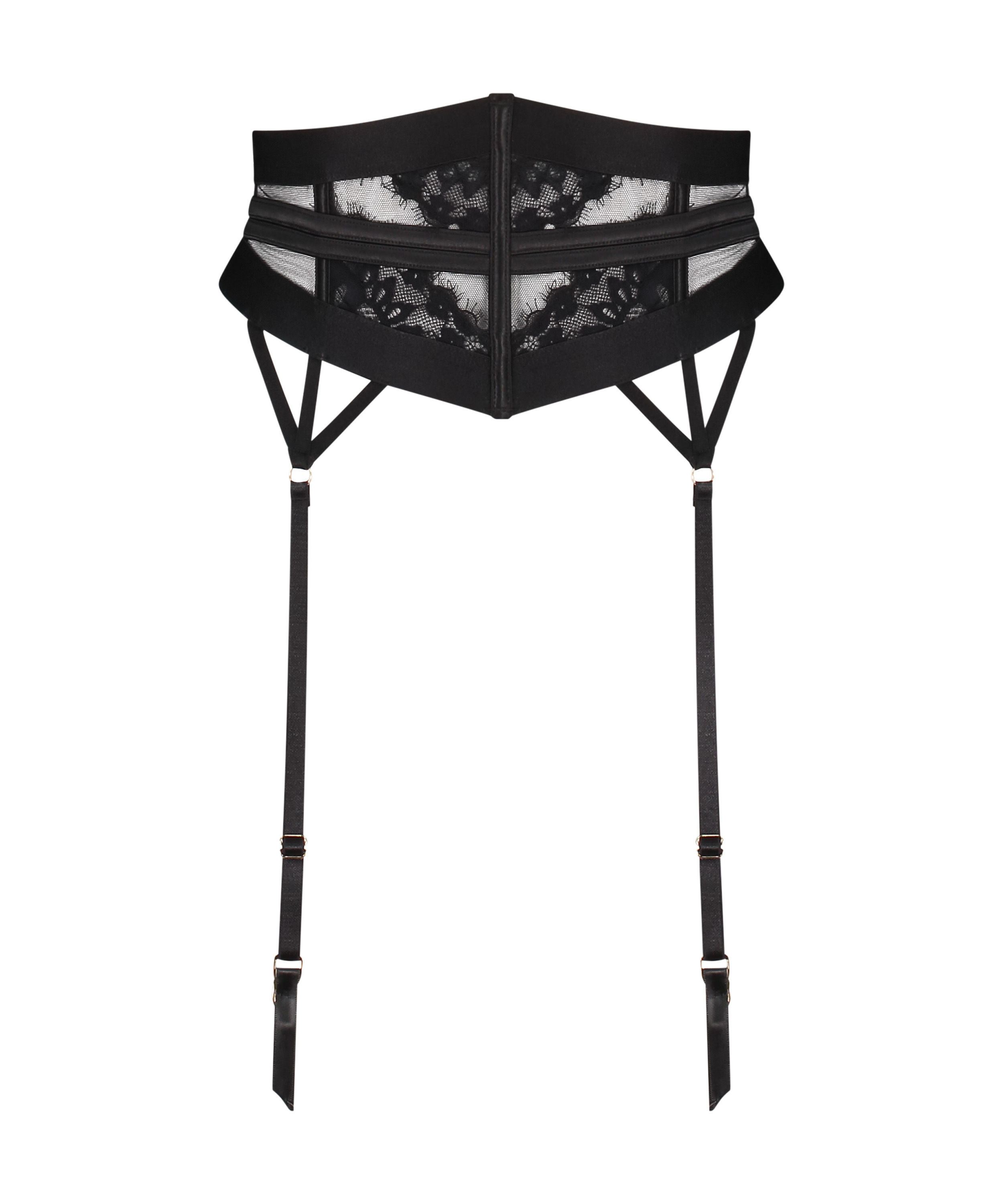 Jarretels Sable, Zwart, main