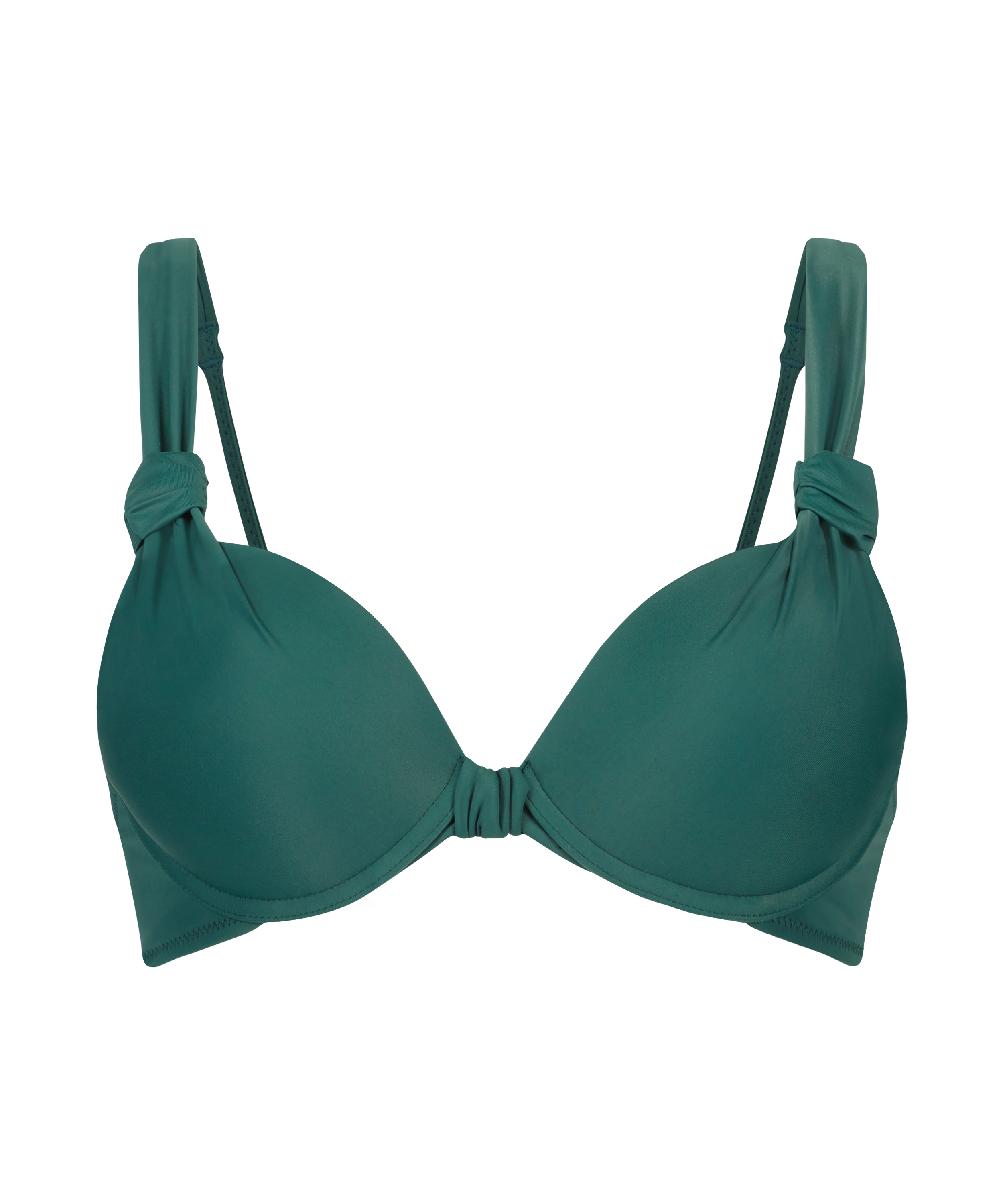 Voorgevormde beugel bikinitop Luxe Cup E +, Groen, main