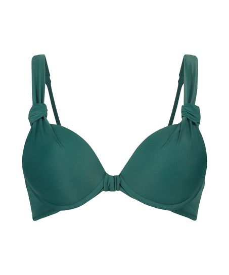 Voorgevormde beugel bikinitop Luxe Cup E +, Groen