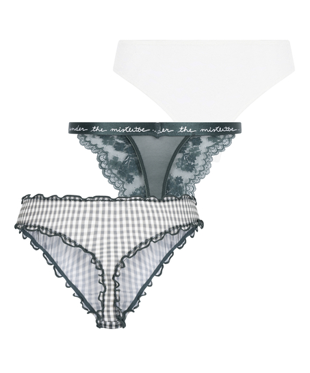 Cadeauset Kerst string, Groen