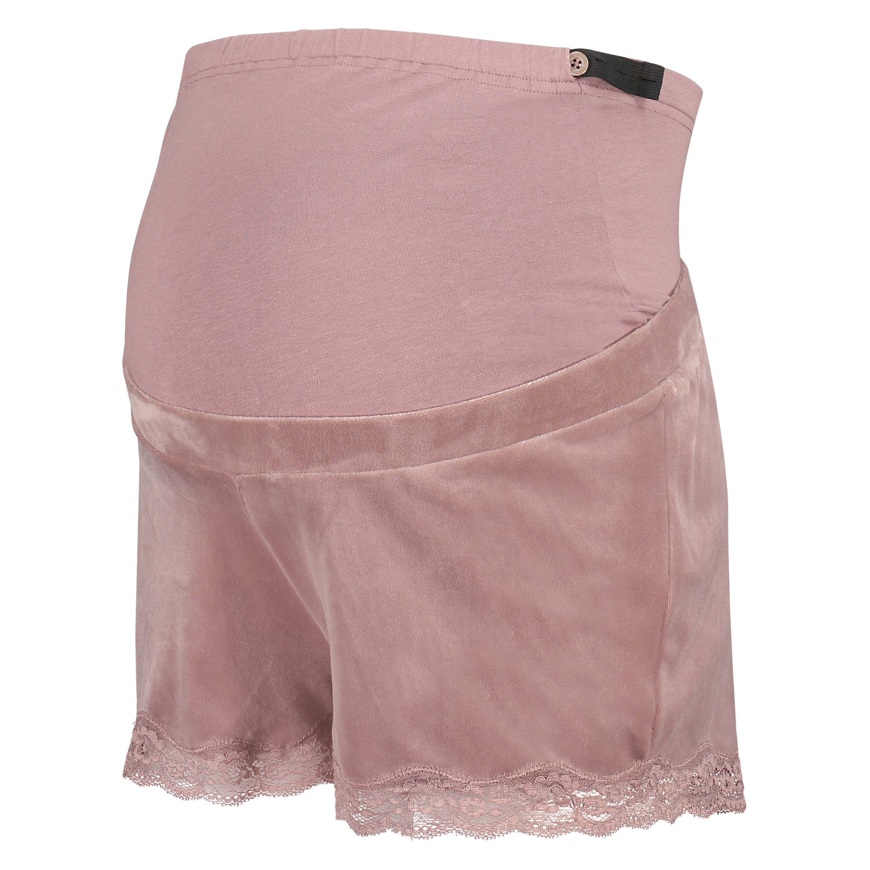 Short de grossesse Velours, Rose, main