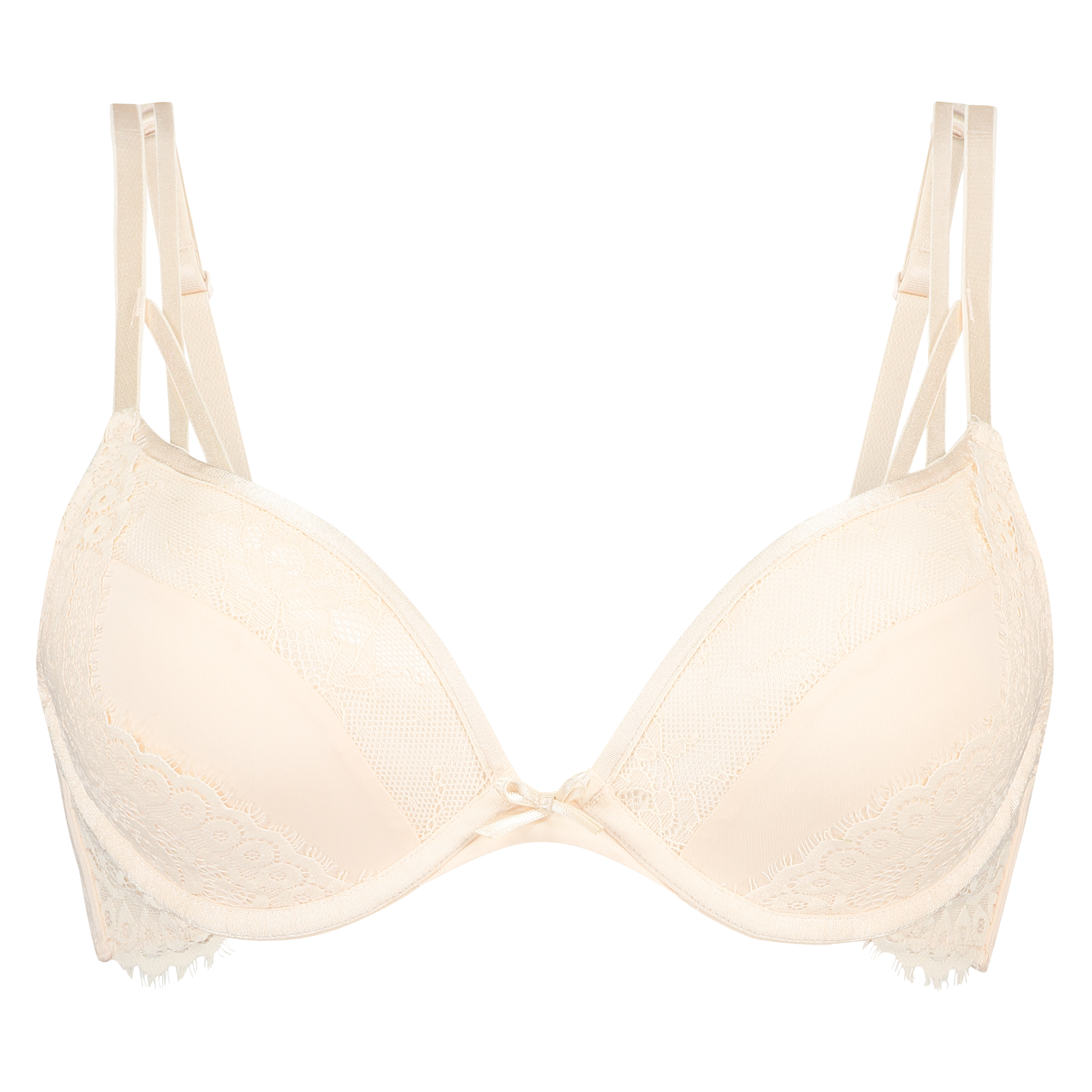 Soutien-gorge &agrave; armatures pr&eacute;form&eacute; push-up Hilary, Beige, main