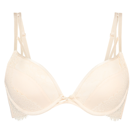 Soutien-gorge &agrave; armatures pr&eacute;form&eacute; push-up Hilary, Beige