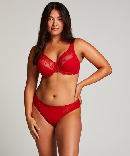Soutien-gorge &agrave; armatures non-pr&eacute;form&eacute; Diva, Rouge