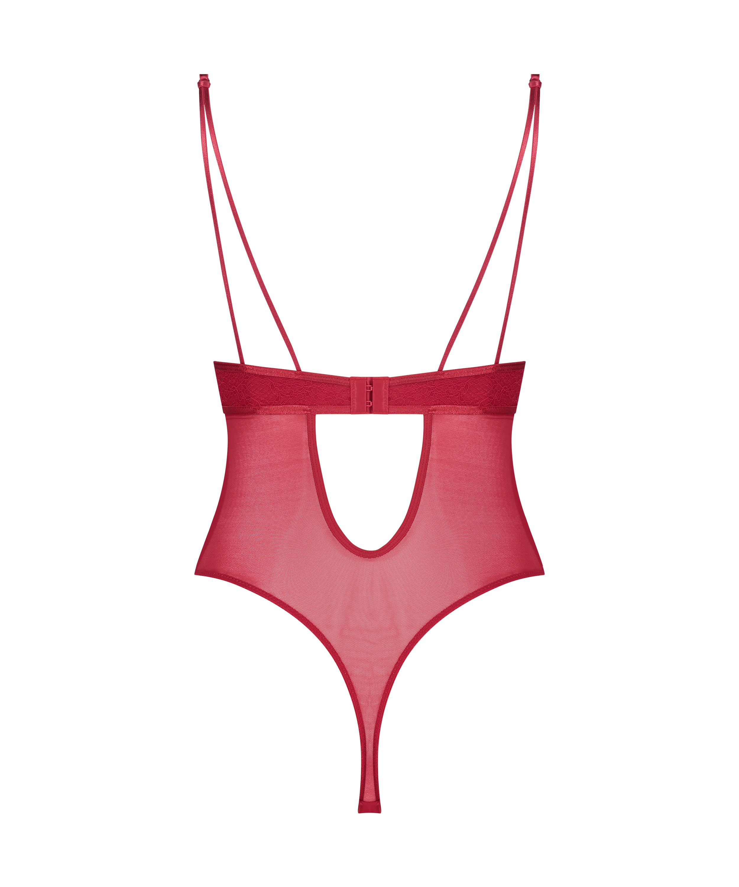 Niet-voorgevormde beugel body Isabelle, Rood, main