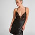 Slipdress Nienke, Zwart