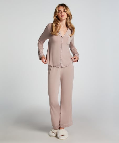 Broek Jersey Essential, Beige