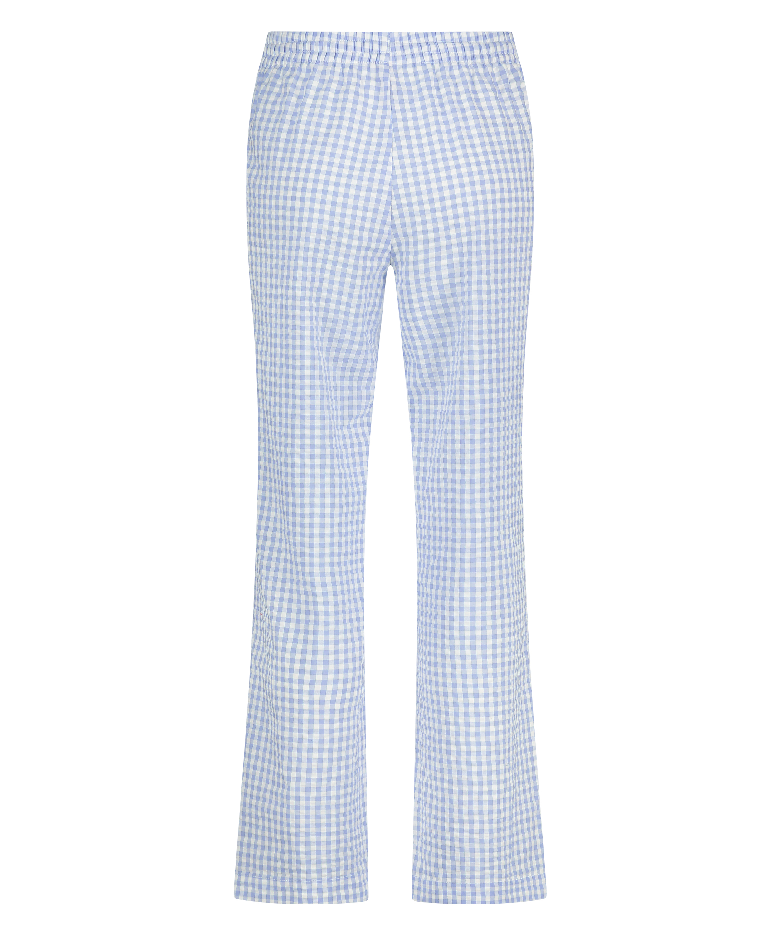 Pantalon de pyjama en Coton, Bleu, main