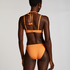 Rio Bikinibroekje Scallop Lurex, Oranje