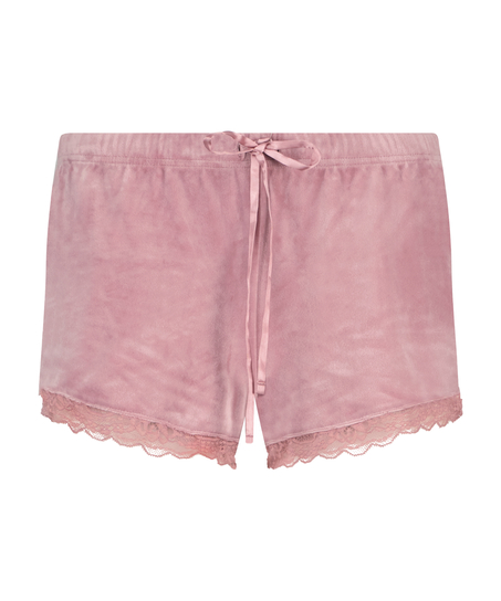 Short Velours Lace, Rose