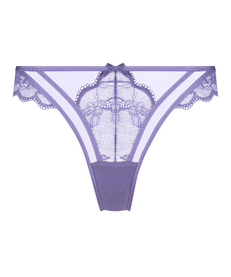 Slip br&eacute;silien Lorna, Pourpre