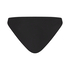 Slip de Bikini &Eacute;chancr&eacute;s Luna, Noir
