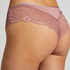 Slip brésilien Marine, Rose