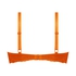 Soutien-gorge &agrave; armatures non-pr&eacute;form&eacute; Marine, Orange