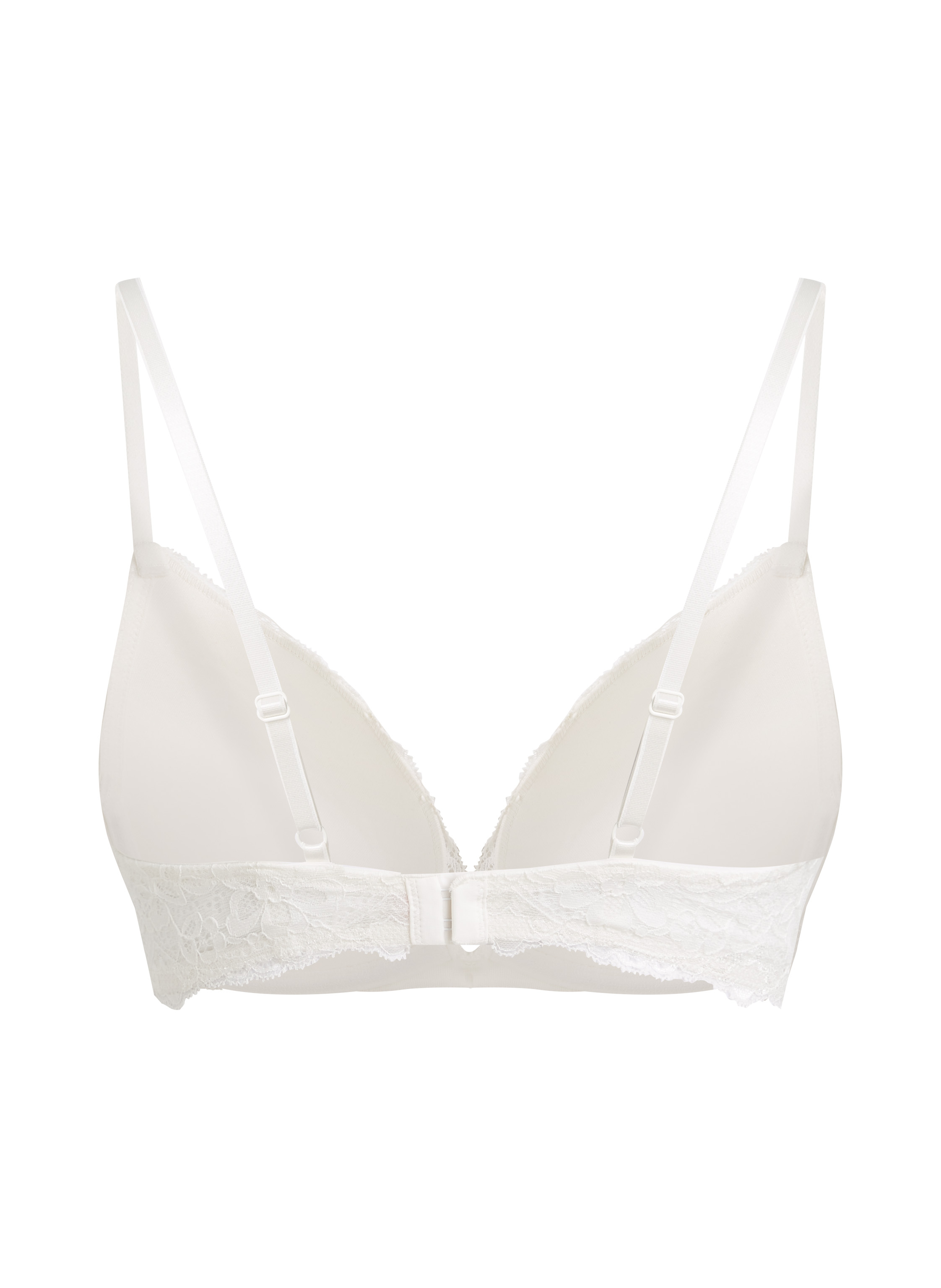 Soutien-gorge &agrave; armatures pr&eacute;form&eacute; push-up Marine, Blanc, main