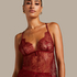 Cami Lace Delphine, Rood