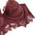 Voorgevormde longline beugel bh Zoe, Rood