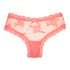 Brazilian V-shape mesh, Roze