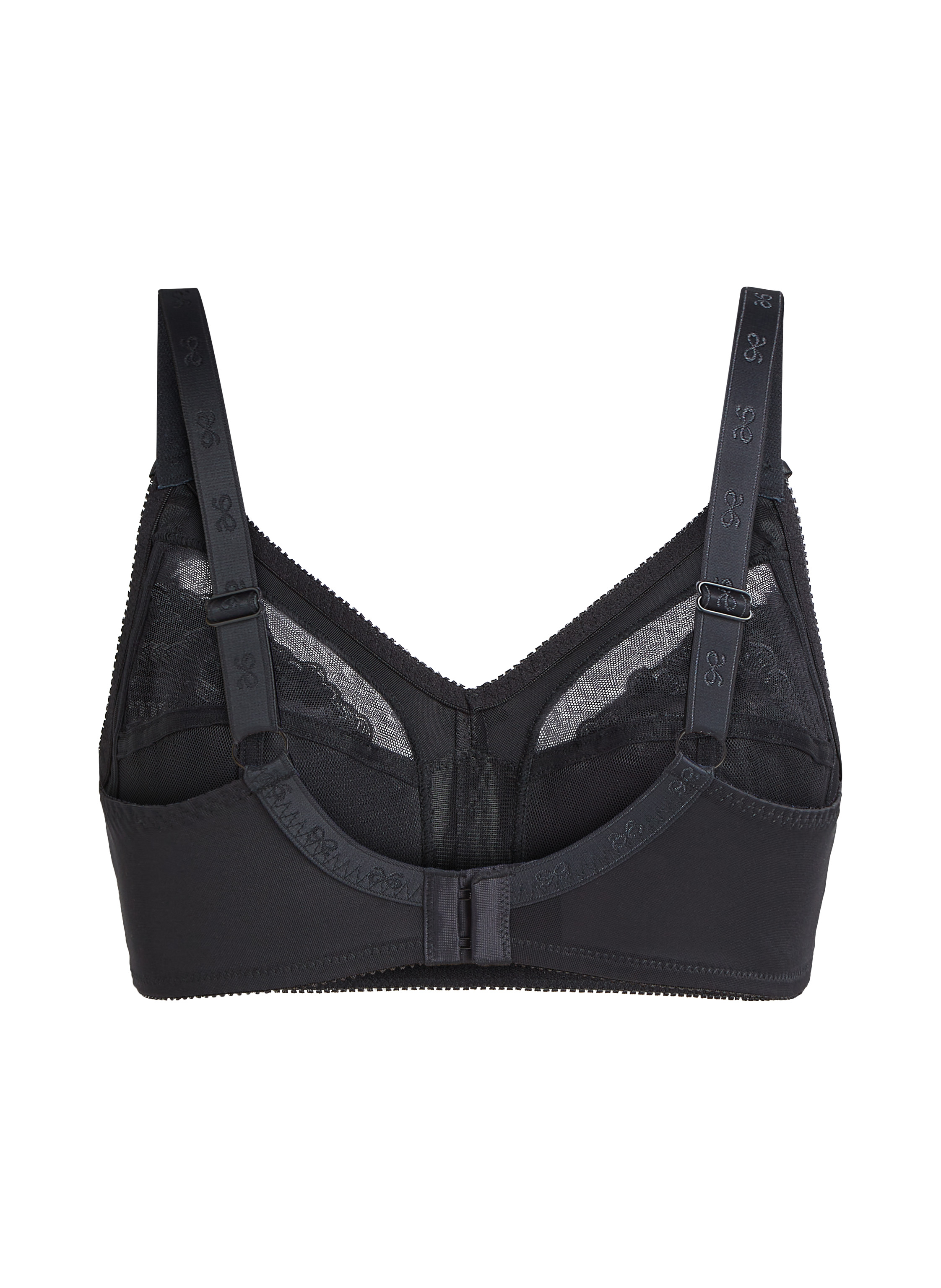 Soutien-gorge soft sans armatures Sara, Noir, main