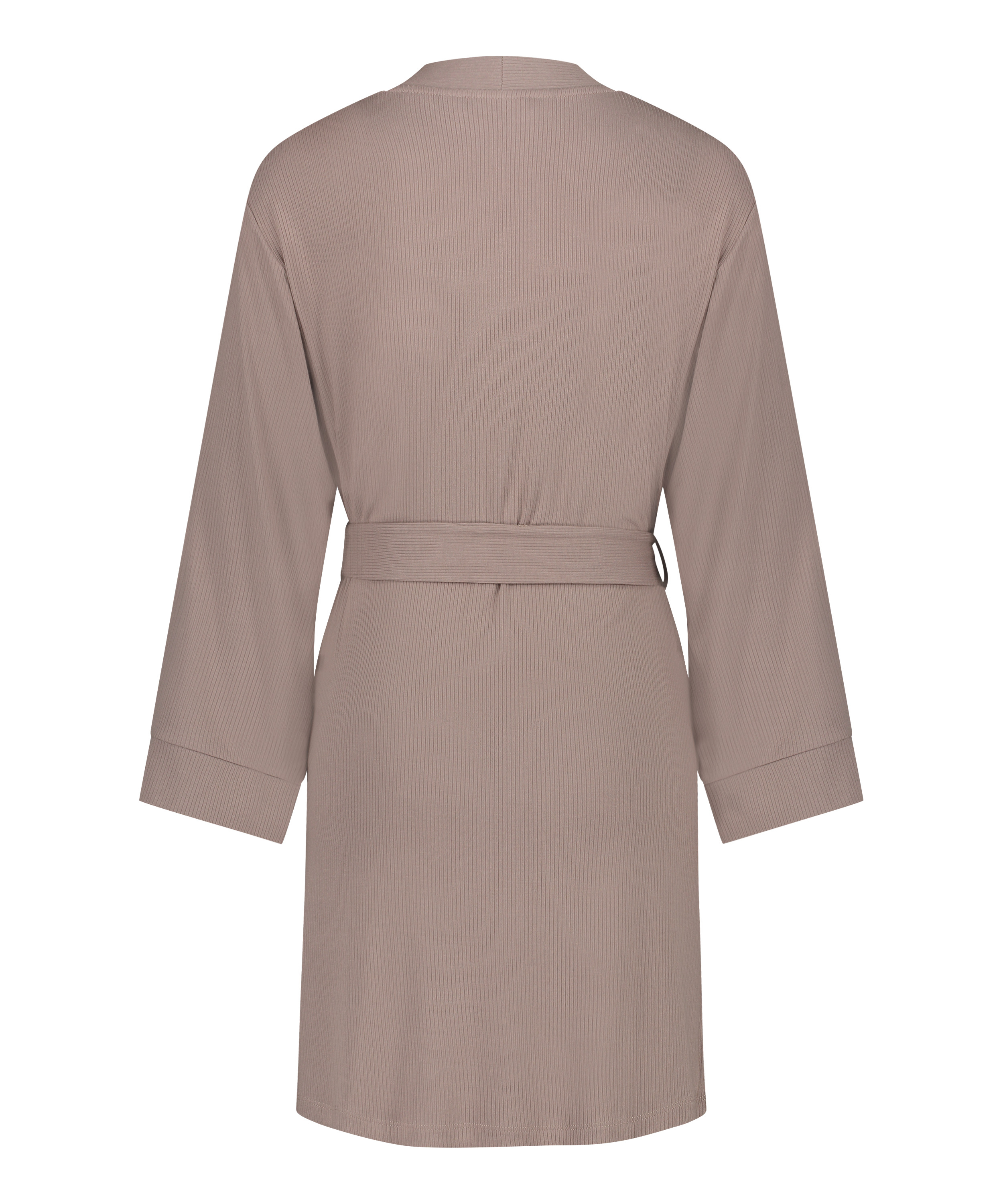 Kimono c&ocirc;tel&eacute;, Brun, main