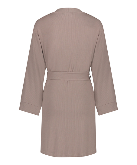 Kimono c&ocirc;tel&eacute;, Brun