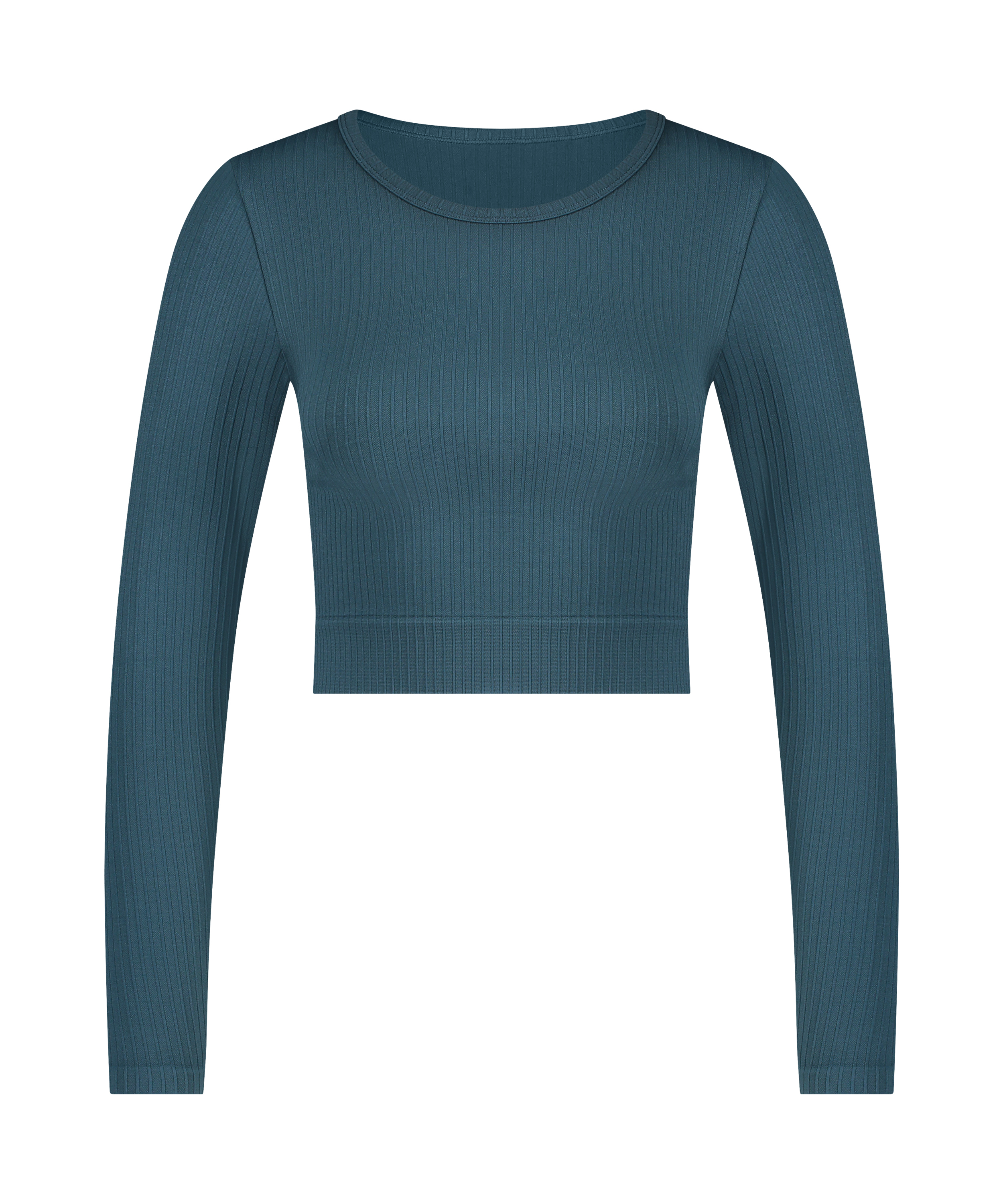 HKMX Sport cropped top Seamless, Groen, main