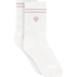 Chaussettes courtes en coton, Blanc
