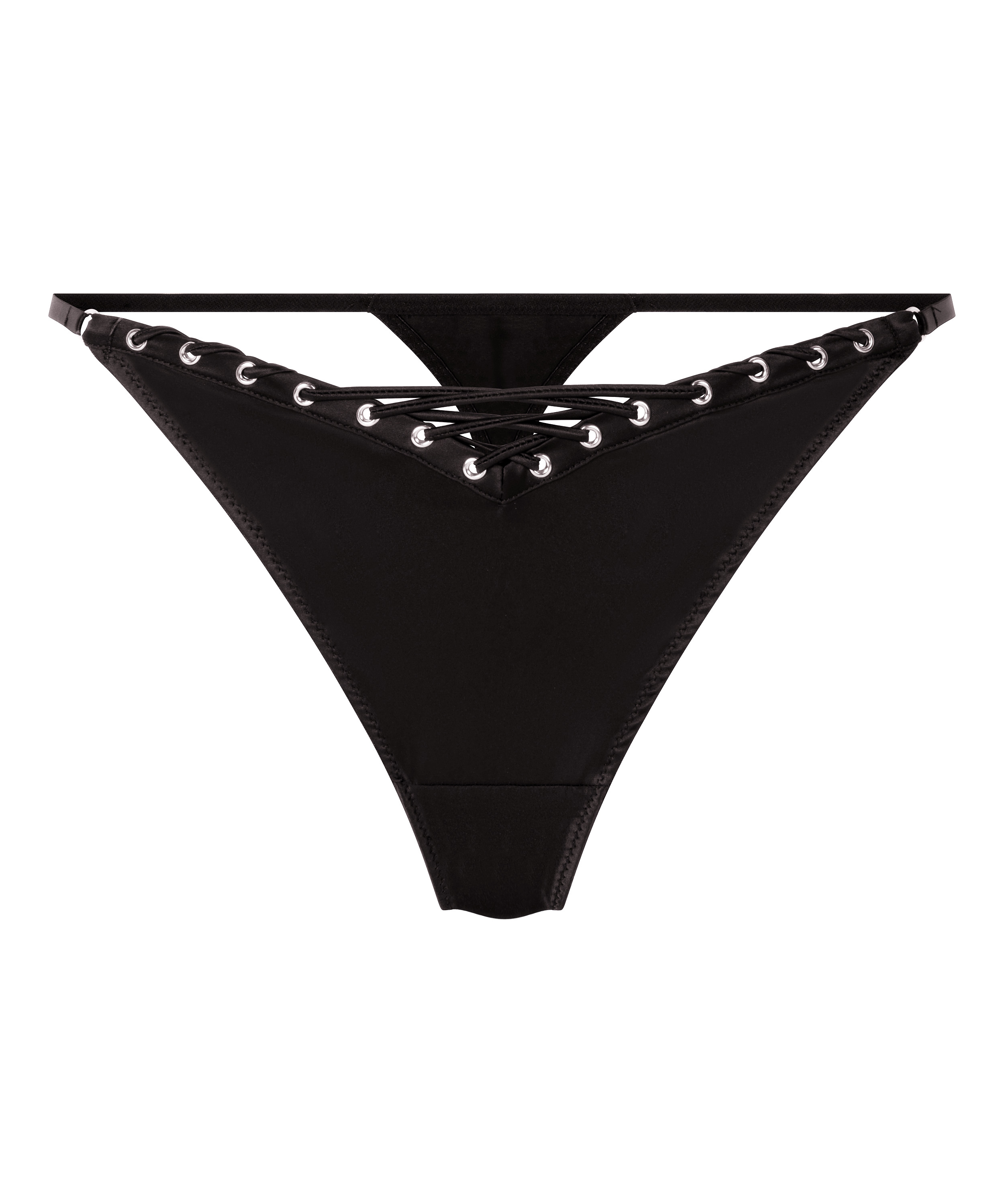 String jambe haute Pina, Noir, main