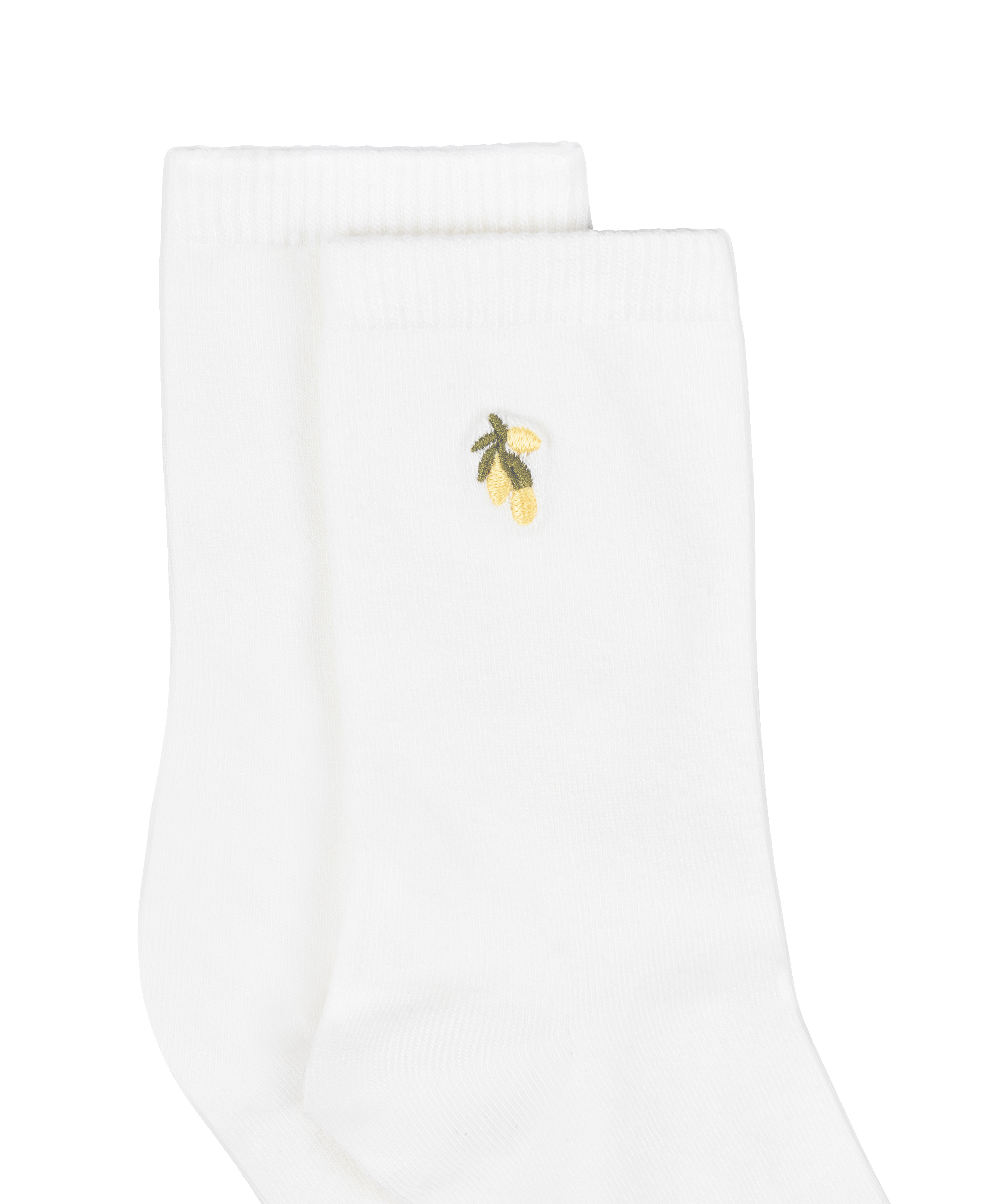 Chaussettes courtes en modal, Blanc, main