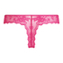 Invisible string Lace back, Roze
