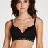 Soutien-gorge pr&eacute;form&eacute; sans armatures Yvonne, Noir