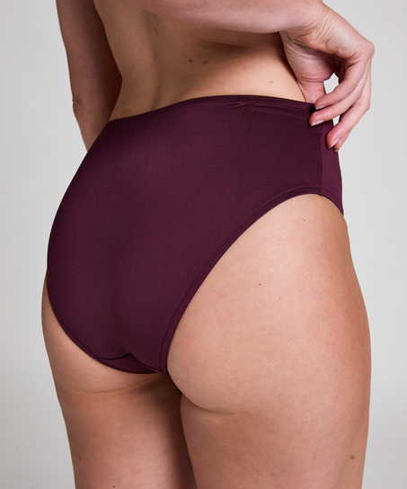 Bas de bikini en n&eacute;opr&egrave;ne Rio, Pourpre