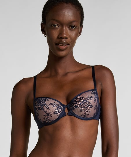 Soutien-gorge à armatures préformé Lea, Bleu