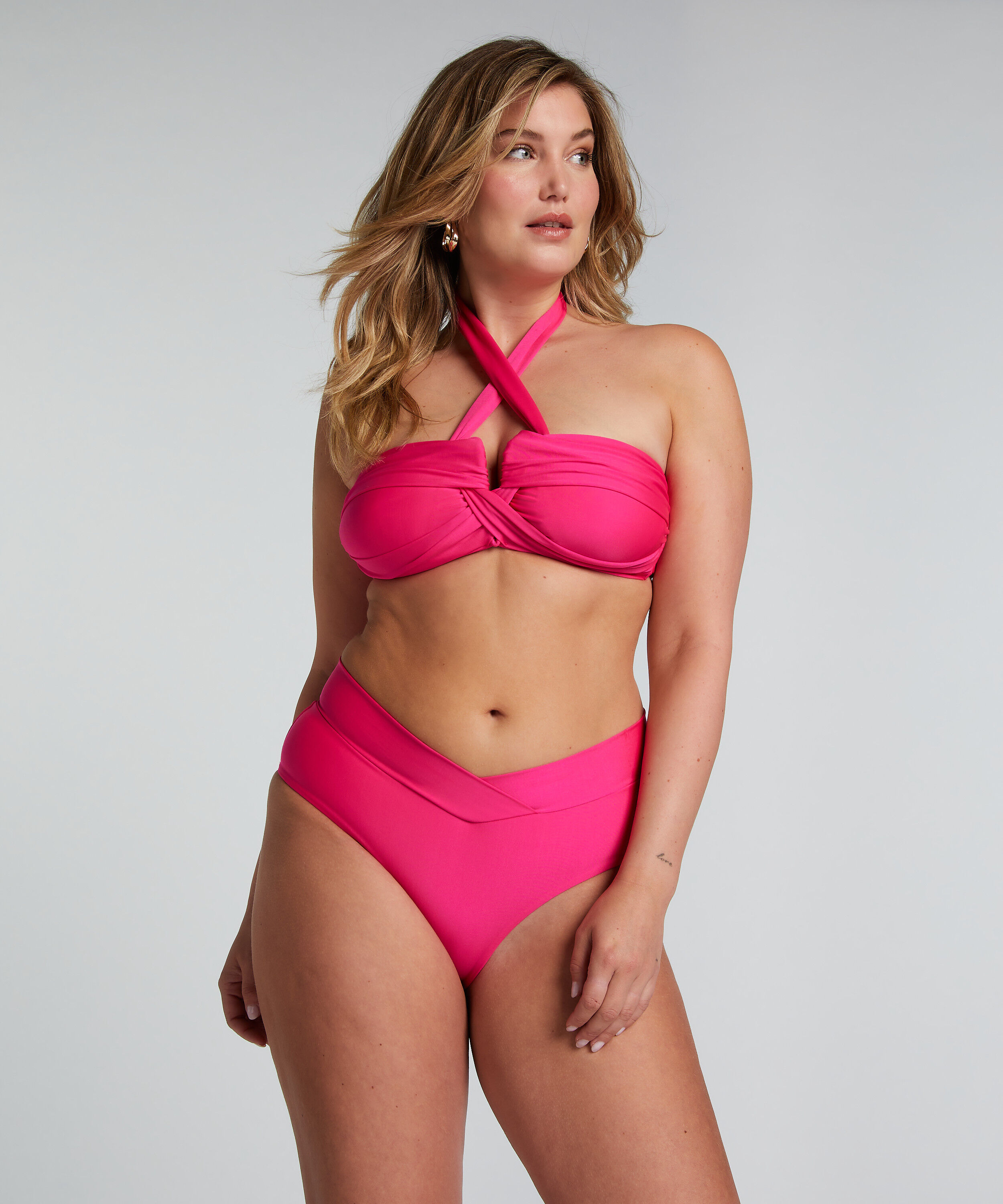 Slip de Bikini Rio Naples, Rose