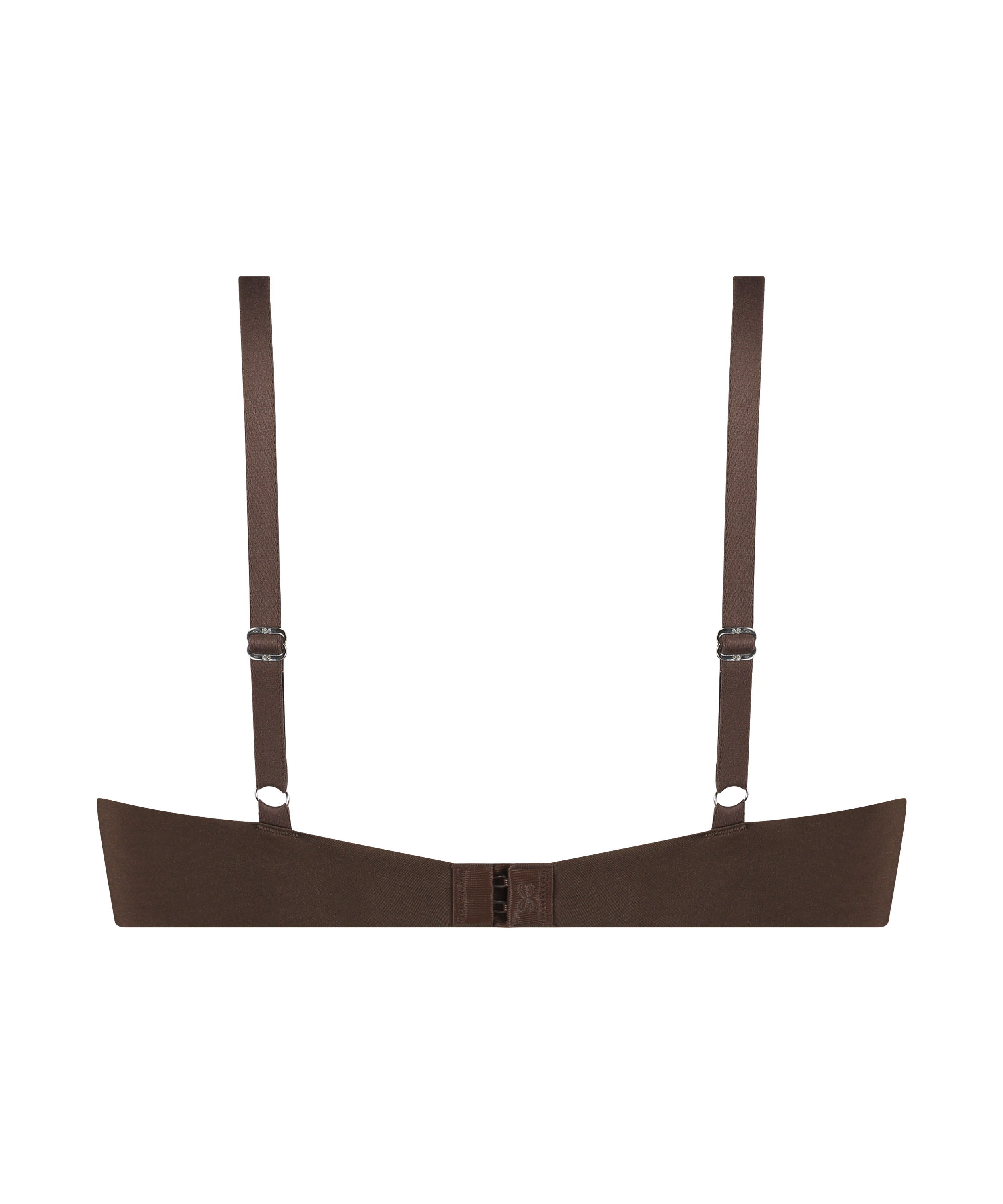 Voorgevormde push-up beugel bh Smooth, Bruin, main