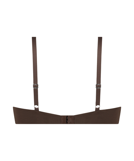 Voorgevormde push-up beugel bh Smooth, Bruin