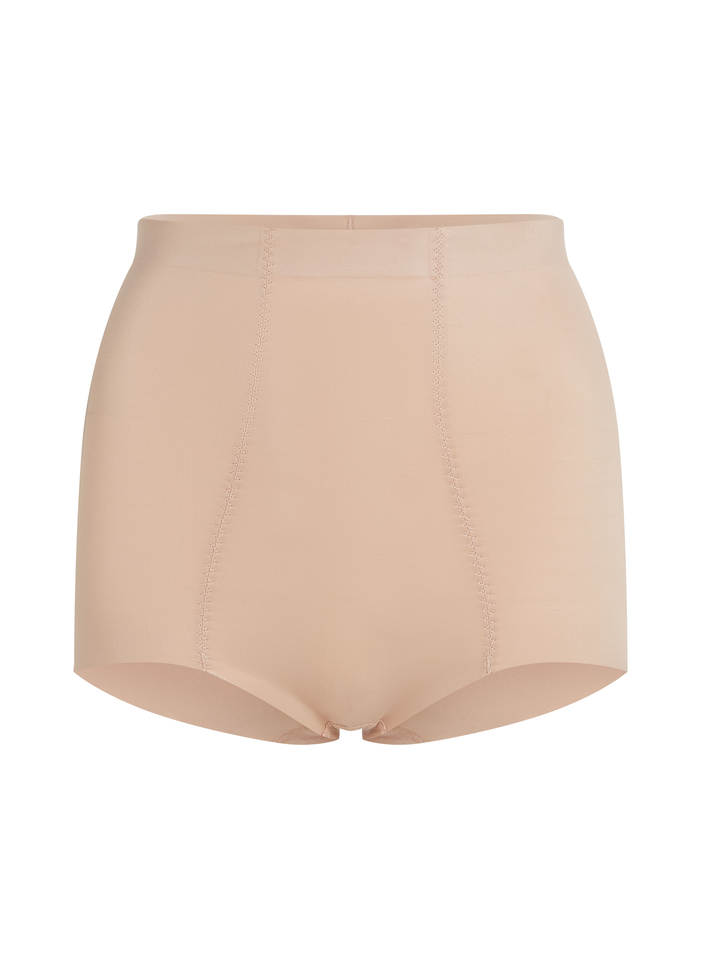 Corrigerende hoge tailleslip, Beige