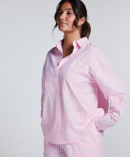 Haut de pyjama en Coton, Rose