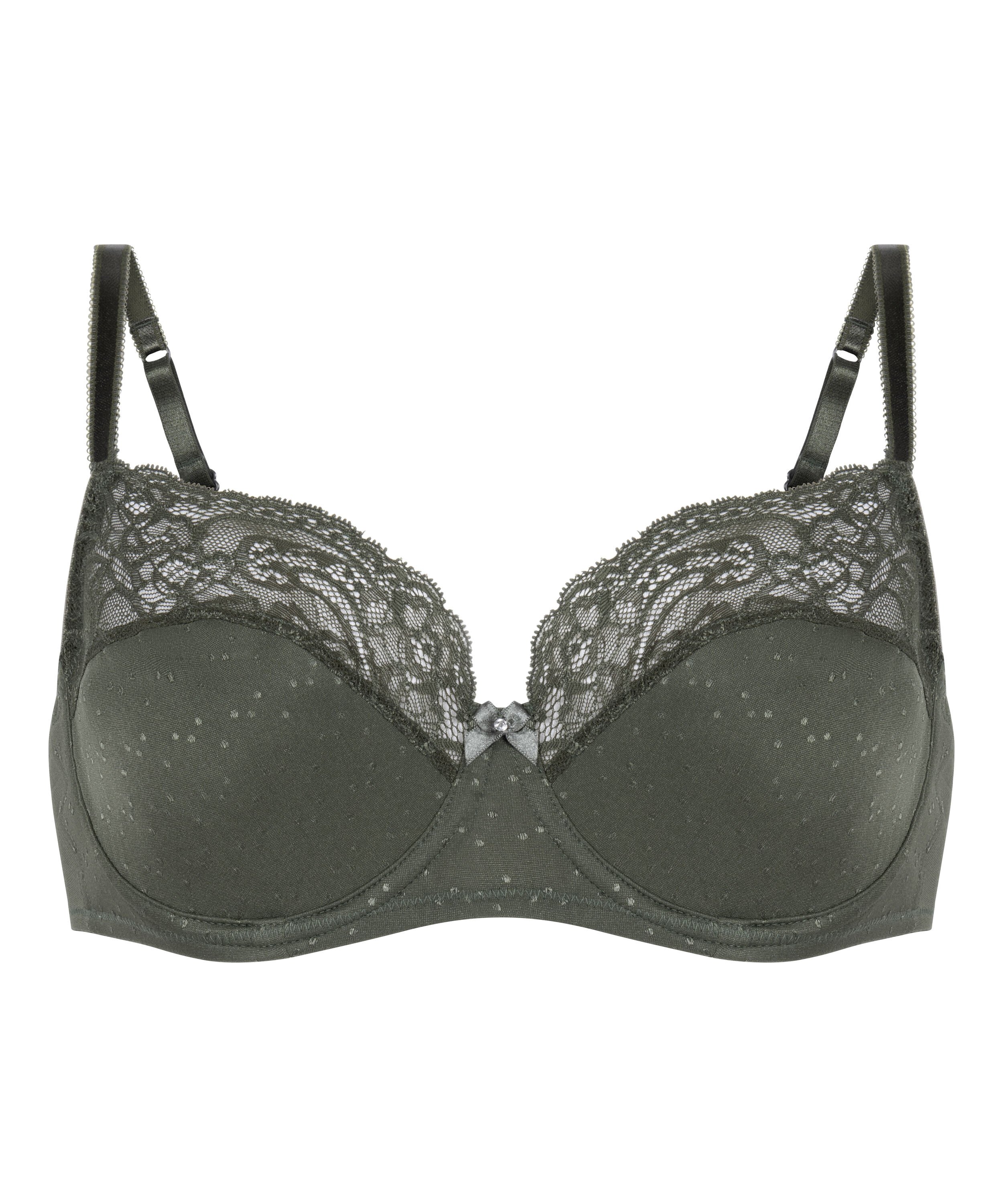 Soutien-gorge &agrave; armatures non-pr&eacute;form&eacute; Sophie, Vert