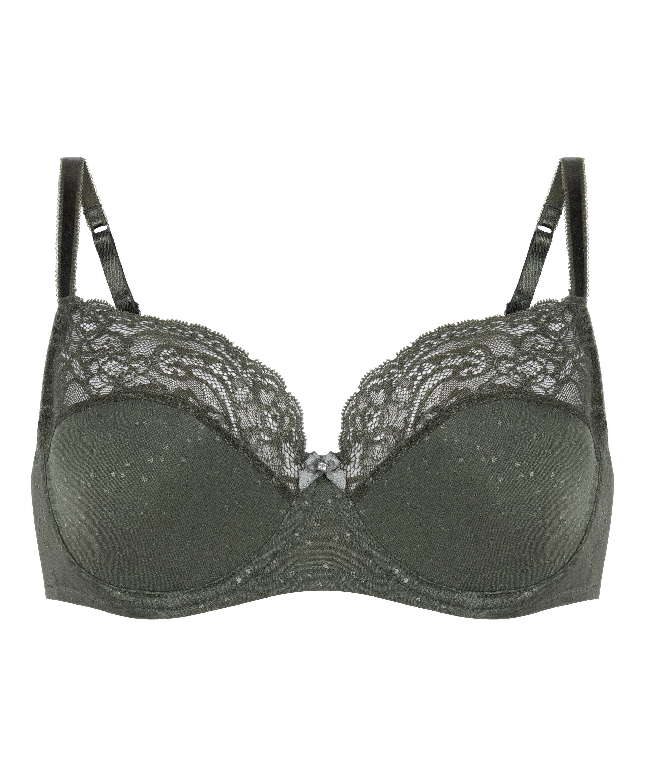 Soutien-gorge &agrave; armatures non-pr&eacute;form&eacute; Sophie, Vert, main