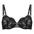 Soutien-gorge &agrave; armatures non-rembourr&eacute; Dorothy, Noir