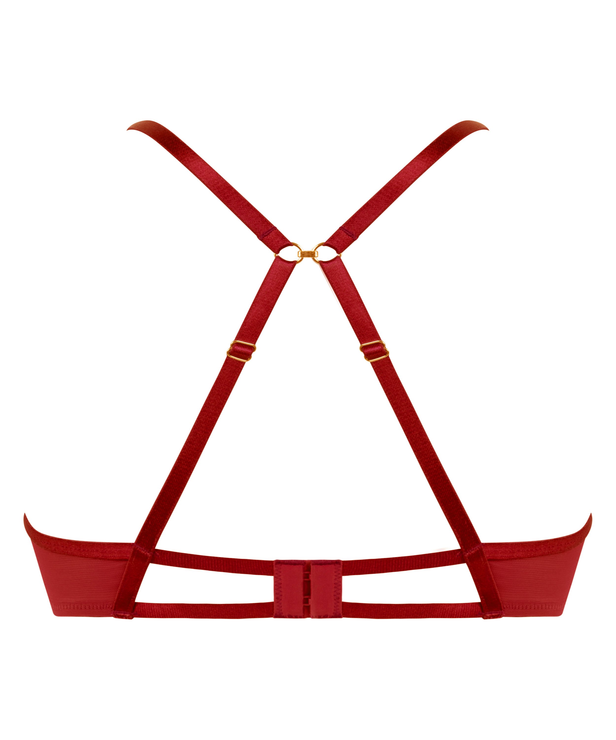 Soutien-gorge &agrave; armatures non-pr&eacute;form&eacute; Cinnamon, Rouge, main