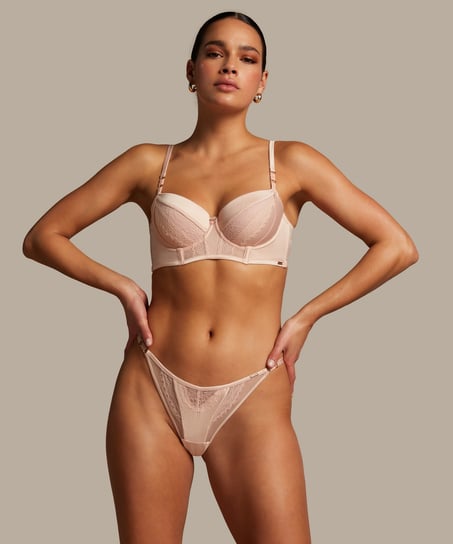 Voorgevormde beugel bh Nicole, Roze