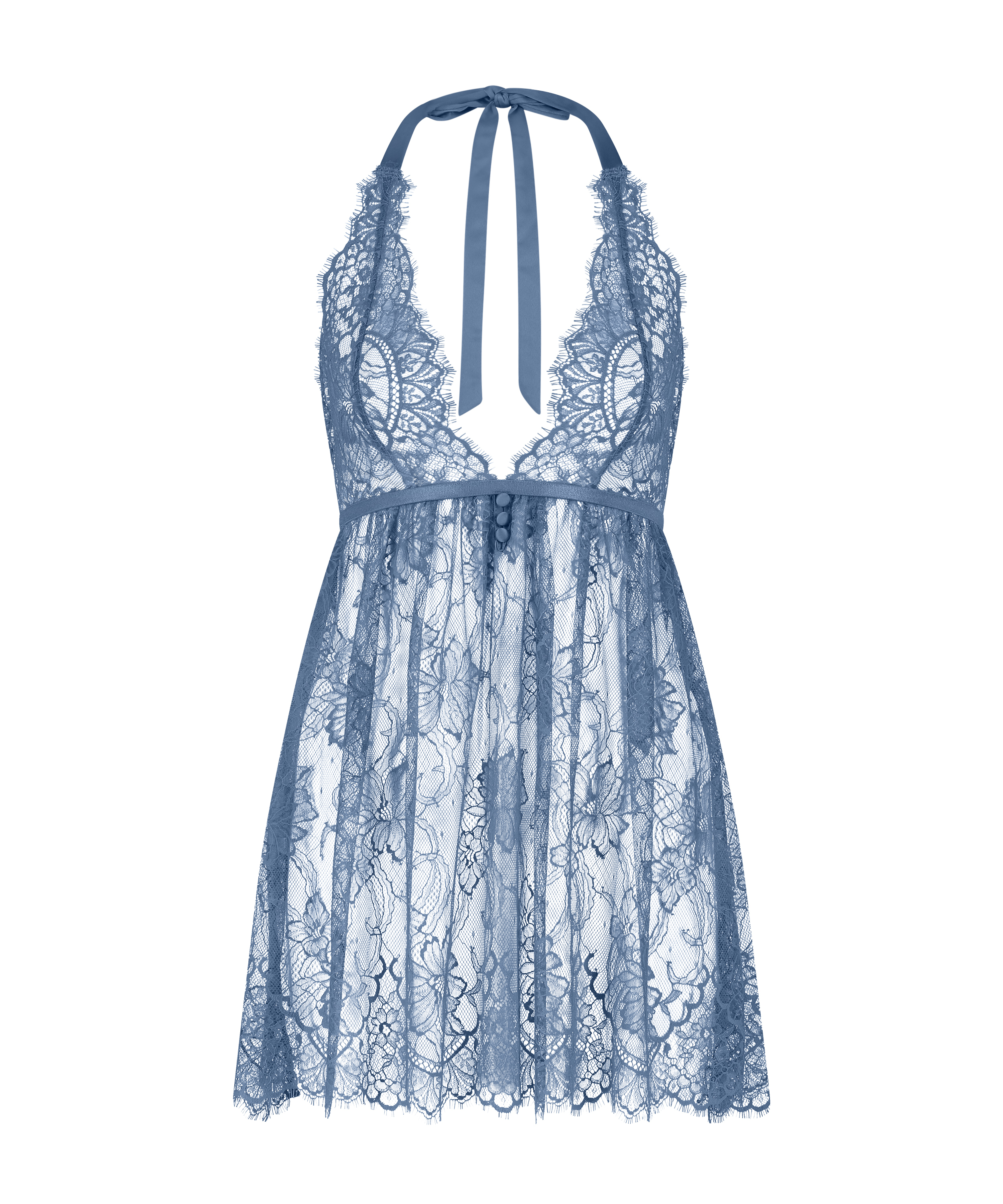 Slipdress Magdalena, Blauw, main